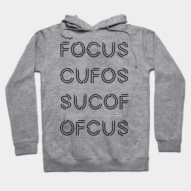 FOCUS Hoodie by A Comic Wizard